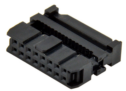 HE10 Female Socket 2x8 pns