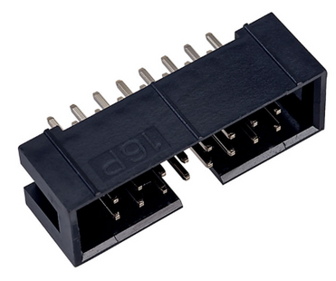 HE10 Male Socket 2x8 pns