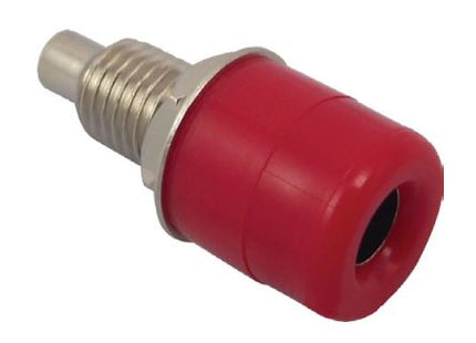 4mm 16A Socket Red (PCB Mount)