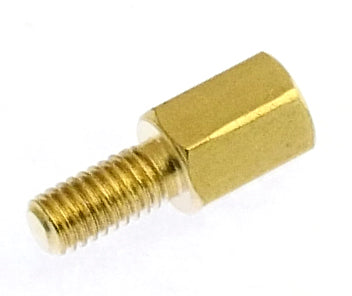 Brass Male / Female Hex Spacer M3 x 6mm