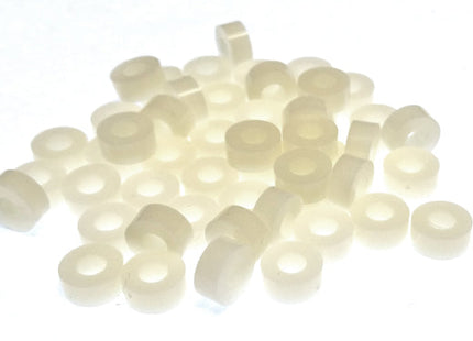 Nylon Spacer 3.2mm Bore, 7mm Diameter, 3mm Long