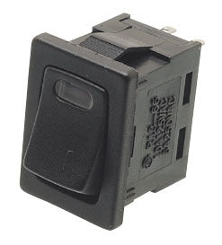 Rocker Switch SPST 6A 250Vac LED Illuminated