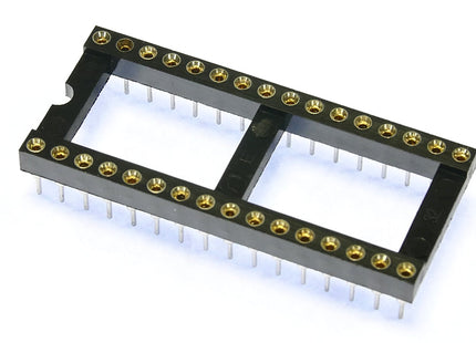 Turned Pin 0.6 inch Dil IC Socket 32 Pin