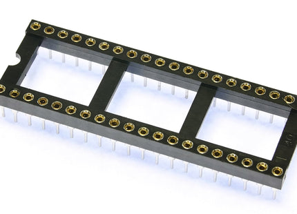 Turned Pin 0.6 inch Dil IC Socket 40 Pin