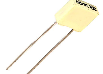 68nF 100V 10% Polyester Box Capacitor