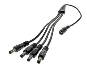 System 345 4-Way Power Splitter Cable