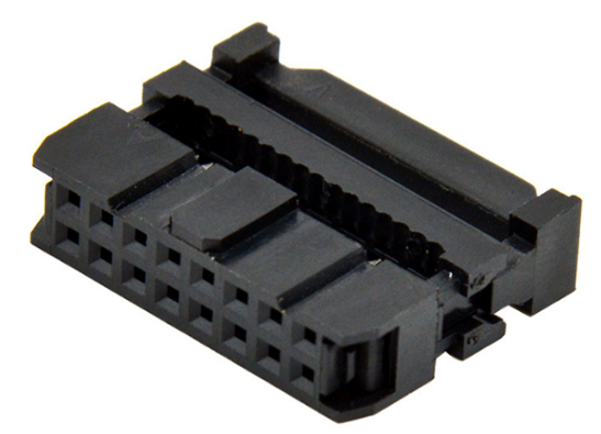 HE10 Female Socket 2x8 pns