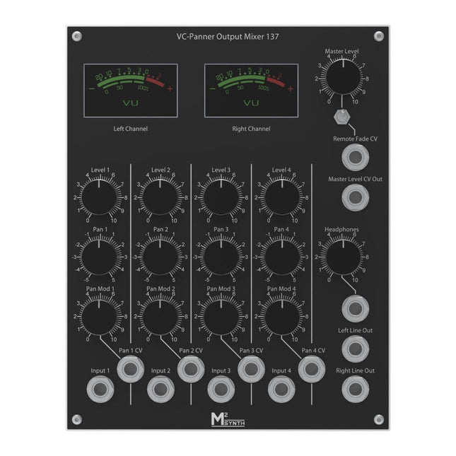 Panning Mixer 137 MOTM Assembled