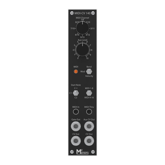 MIDI 2 CV 140 MOTM Assembled