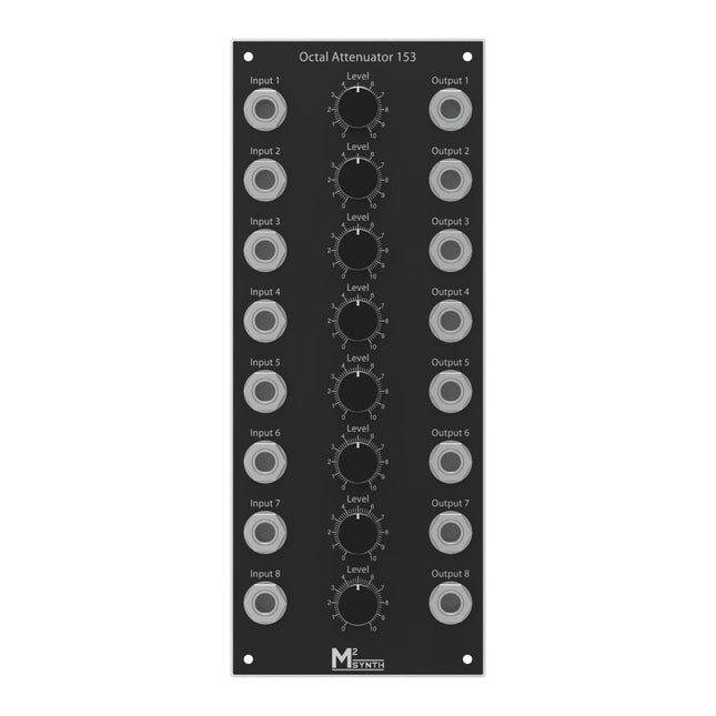 Octal Attenuator 153 MOTM Assembled