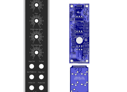 Mini VCO 103 MOTM Panel & PCBs