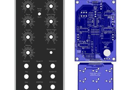VC ADSR 121 MOTM Panel & PCBs