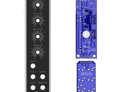 Mixer 136 MOTM Panel & PCBs