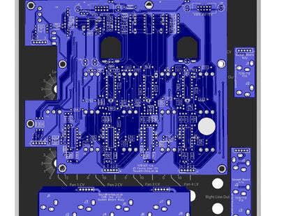 Panning Mixer 137 MOTM Panel & PCBs