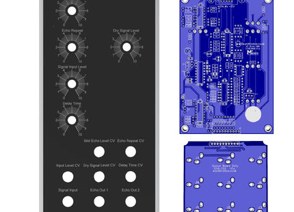 VC Echo 160 MOTM Panel & PCBs