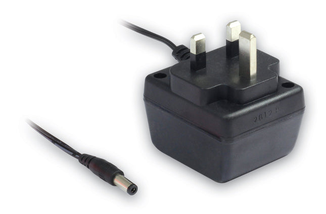 12Vac 600mA UK Power Supply Wall Wart