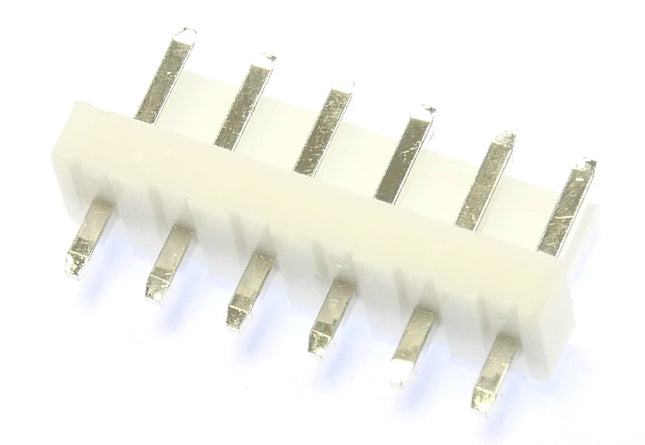 JST Style VH 3.96mm 6-Way Straight PCB Header