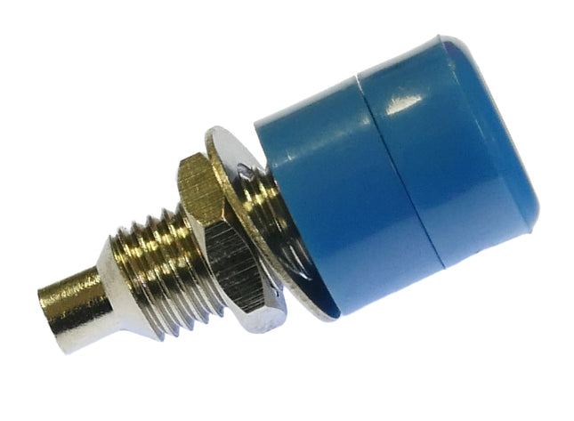 4mm 16A Socket Blue (PCB Mount)