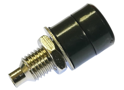 4mm 16A Socket Black (PCB Mount)