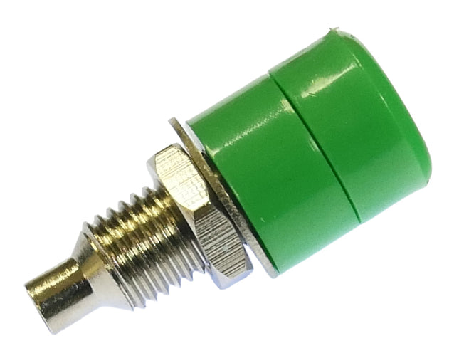 4mm 16A Socket Green (PCB Mount)