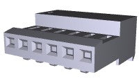 MTA100 TE 3-640441-6 6-Way Housing