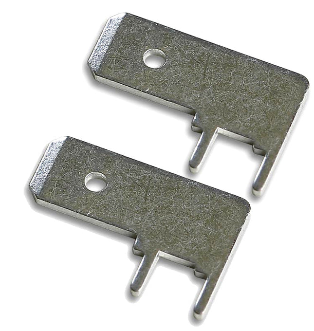 6.35x0.8mm 90 Degree Faston PCB Connector