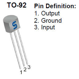 Voltage Regulator 78L09 +9V 100mA