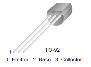 PN3643 NPN 30V 500mA TO-92 Transistor