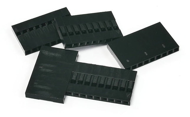 Pack of 5, 9-way Crimp Housings for Pre-Crimped Wires 