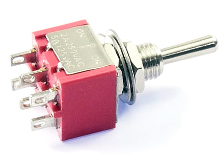 Soundtronics DPDT Centre Off Miniature Toggle Switch