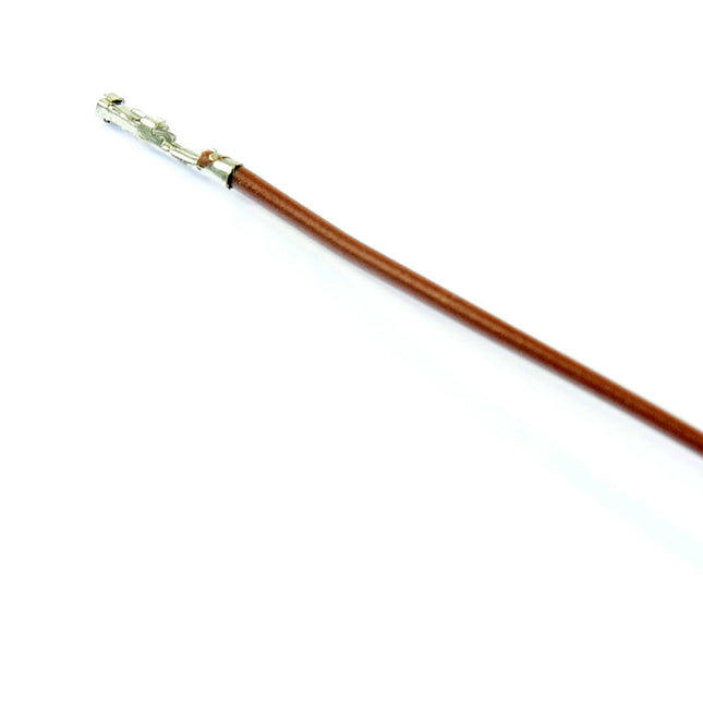 Pre-Crimped F-F 20cm Wire Brown
