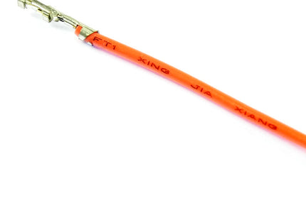 Pre-Crimped F-F 15cm Wire Orange