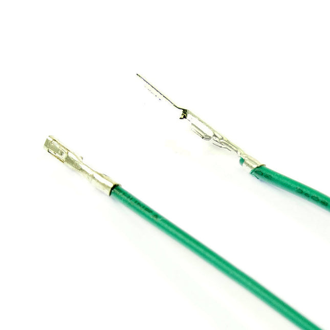 Pre-Crimped F-M 20cm Wire Geen