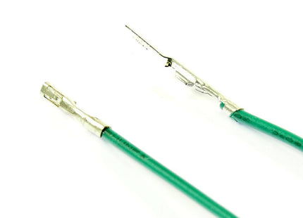 Pre-Crimped F-M 15cm Wire Geen