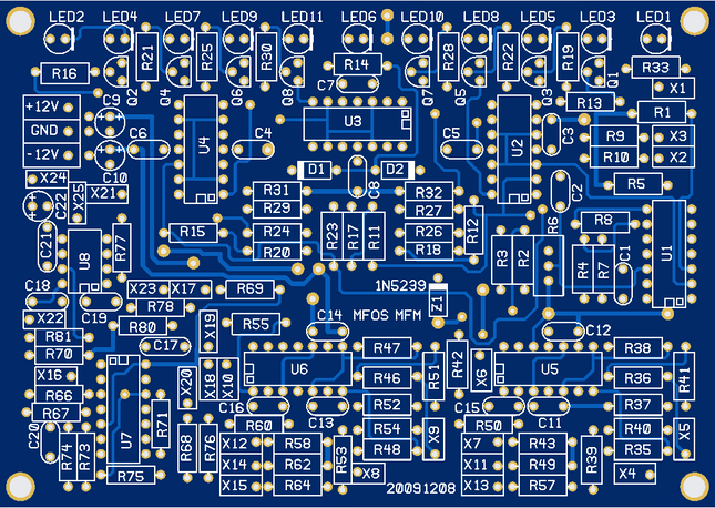 MFOS Multi Function Synth Module Bare PCB