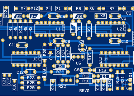 MFOS CV & Gate Expander Bare PCB