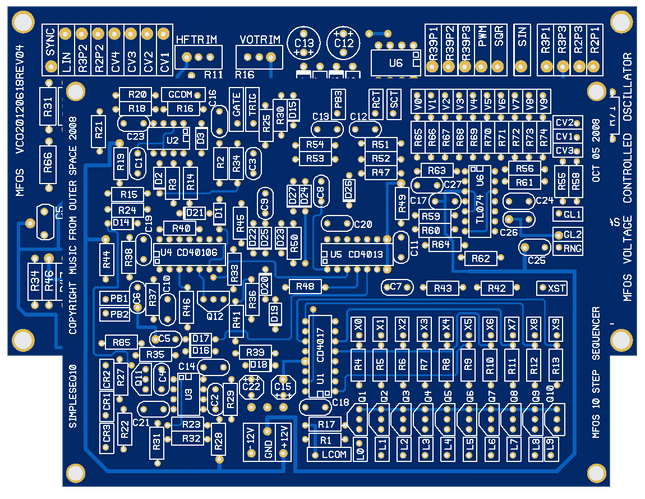 MFOS Wave Former, 2 PCB Set