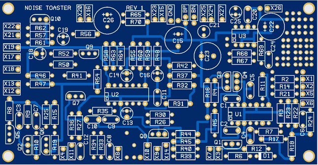 MFOS Noise Toaster Bare PCB