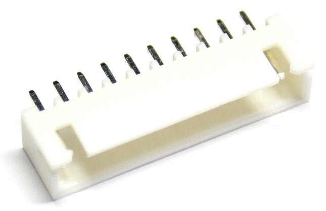 10-Way JST Style XH PCB Male Socket