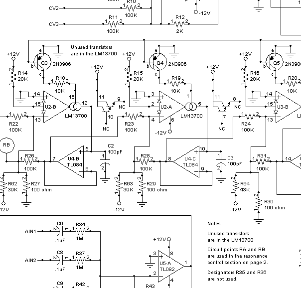 MFOS VCF 24dB Synth Module DIY Electronics Parts Kit