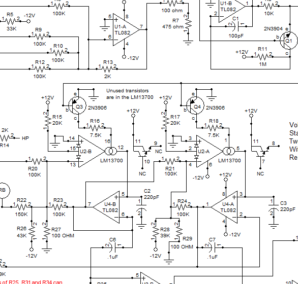 MFOS VCF State Variable Synth Module DIY Electronics Parts Kit