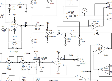 MFOS ADSR Synth Module DIY Electronics Parts Kit