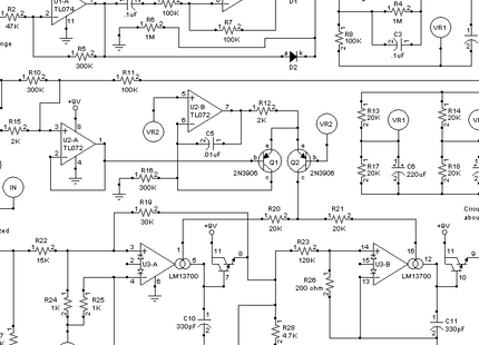 MFOS Guitar Envelope Follower DIY Electronics Parts Kit