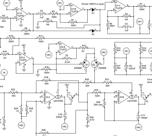 MFOS Guitar Envelope Follower DIY Electronics Parts Kit