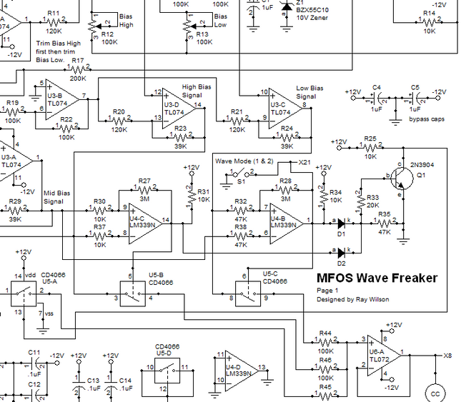 MFOS Wave Freaker Synth Module DIY Electronics Parts Kit