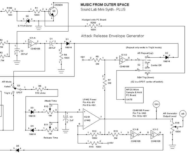 MFOS Sound Lab Mini Synth Plus DIY Electronics Parts Kit