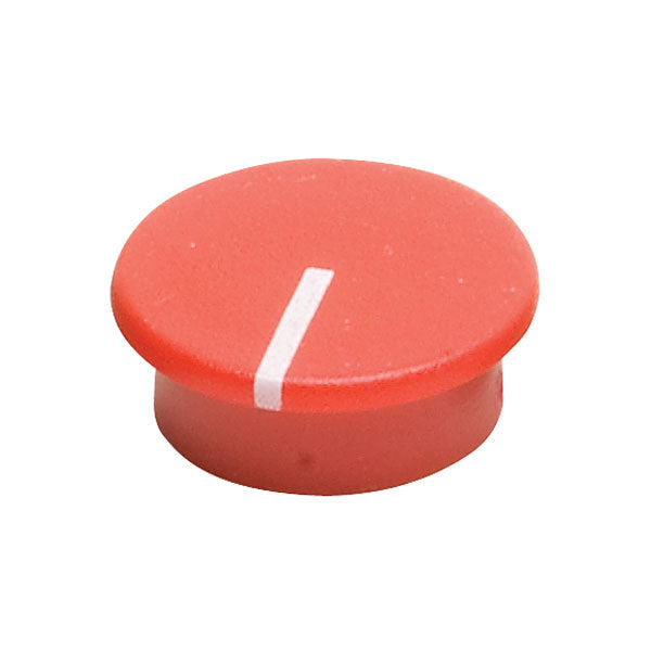 Re'an Red Cap for 19mm Knobs 7212-160 & 7212-161