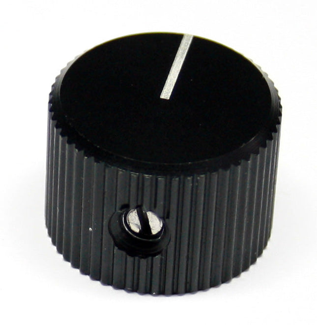 Knurled Grub Screw 20mm Synth Knob for 6mm Shaft