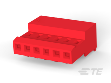 Dotcom IDC Cable Connector MTA-100 6-Pin 22-AWG Red