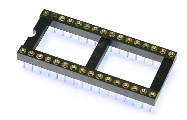 Turned Pin 0.6 inch Dil IC Socket 32 Pin